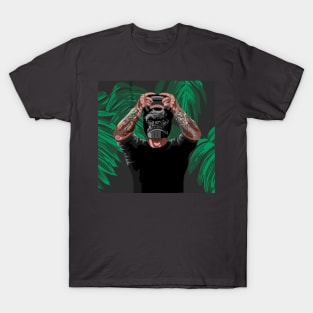 Joe Rogan and his inner Gorilla T-Shirt
